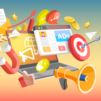 SEO performance chart and keyword tracking dashboard